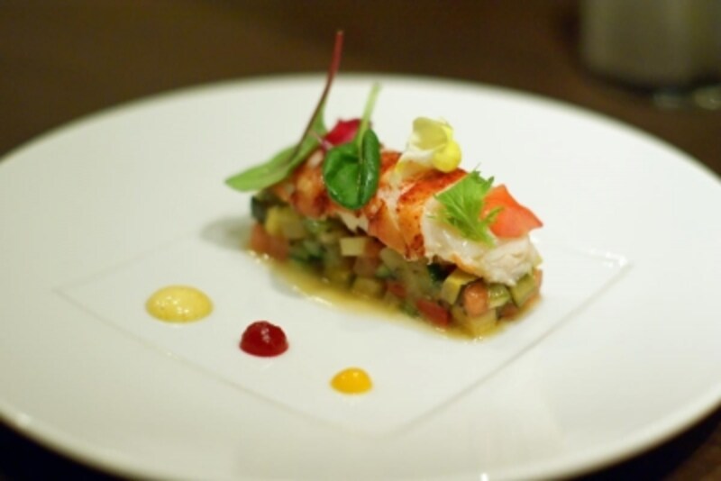 オマール海老のトロピカルサラダ