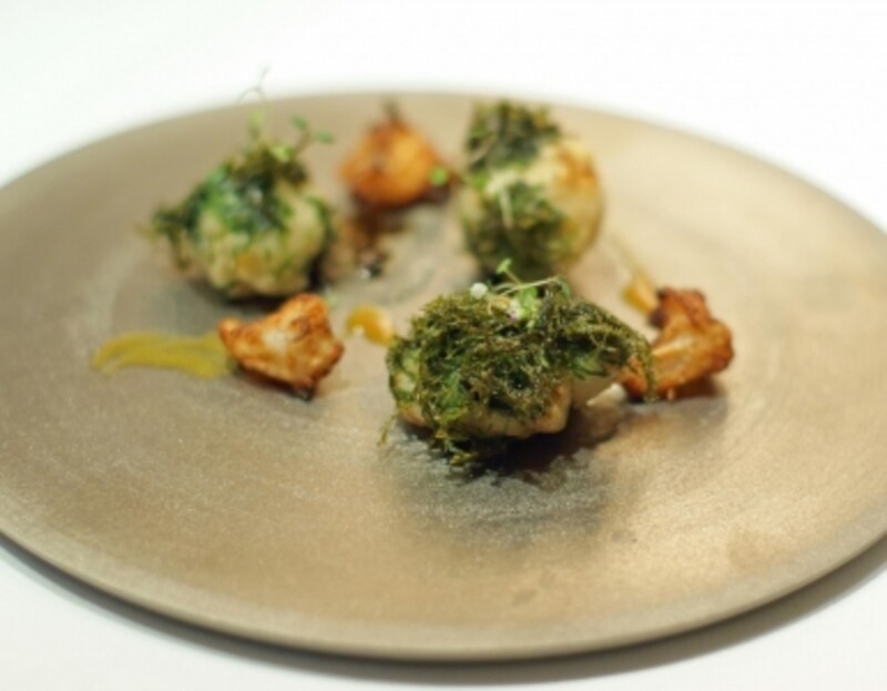 北海道カスベほほ肉と八代一番のりのフリット