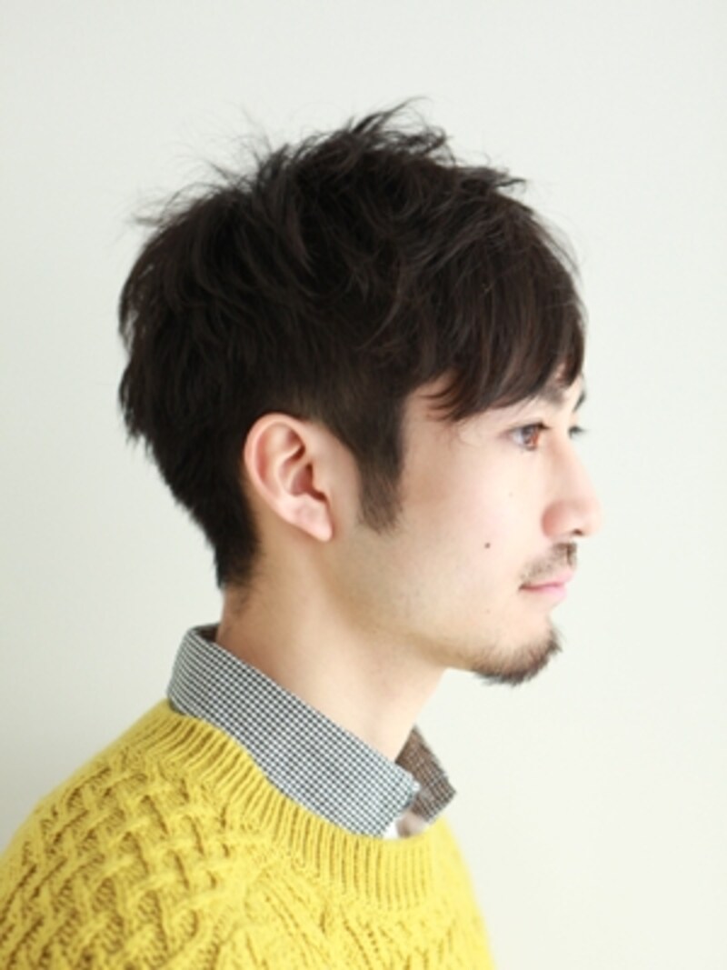 長めバングが決め手の男ショートスタイル 全文 メンズヘアスタイル All About