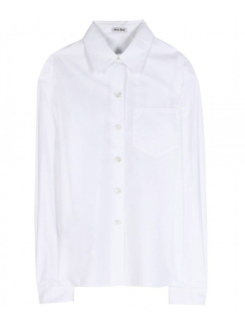 Miu Miu／COTTON SHIRT