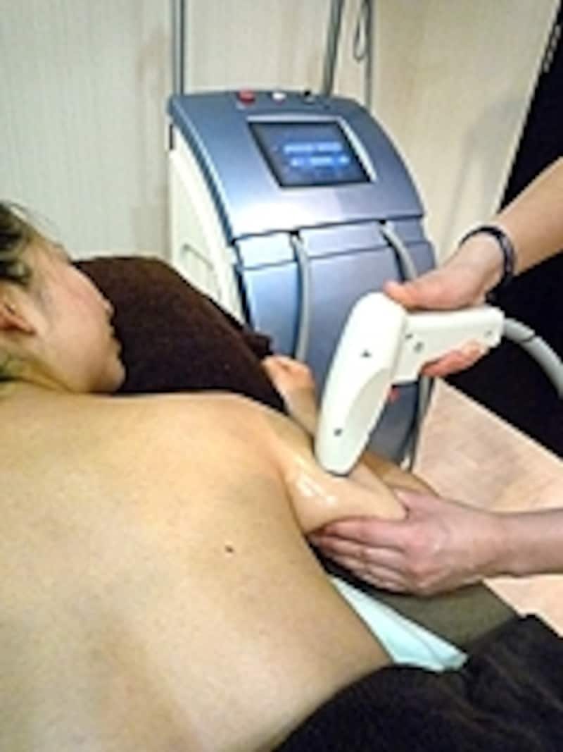 心地よい温かさが特徴的。リラックスもできるマシンです