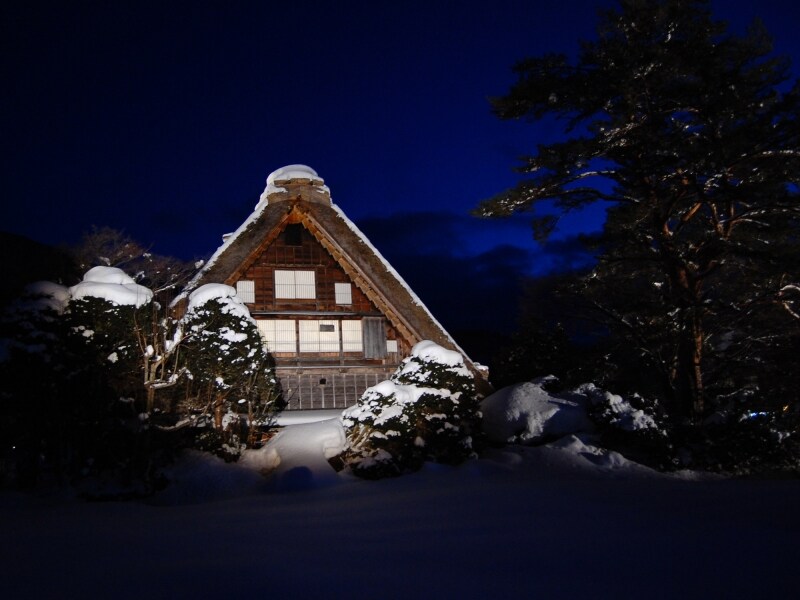 昼間とはまた違う情景が浮かび上がる