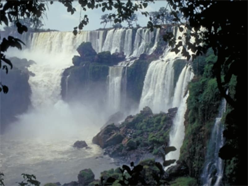 季節によって、大小の滝は表情を変えるundefined写真提供：アルゼンチン観光局