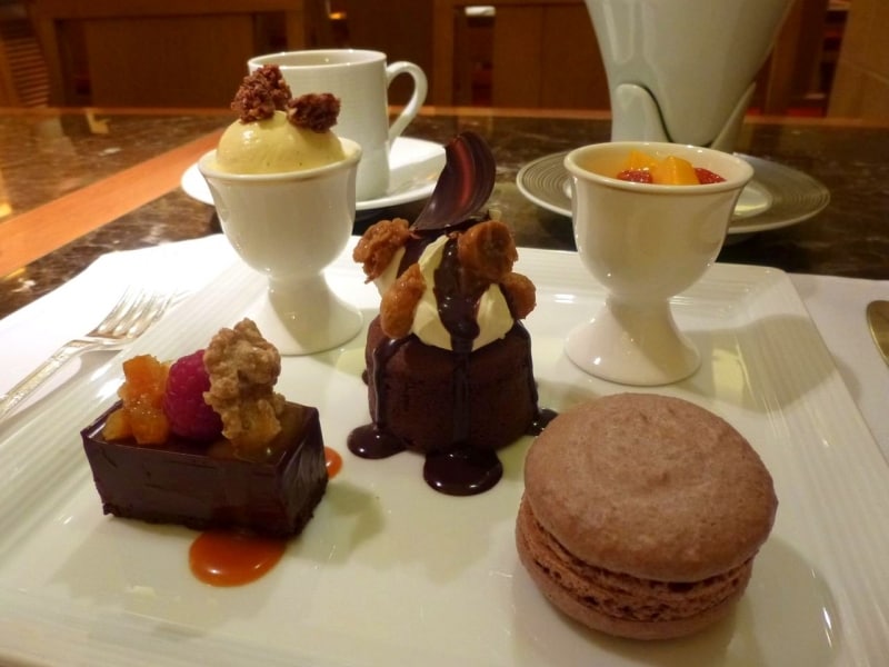 チョコレートのデザートが色々とたくさん！