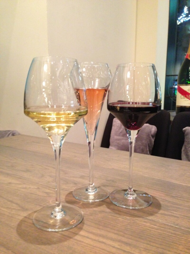 お料理にあわせたワインペアリング