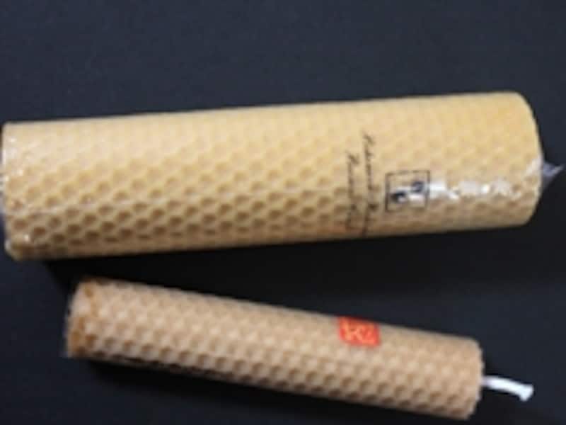 ボタニクスの蜜蝋ろうそく