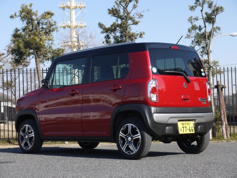 スズキ・ハスラー・リヤ