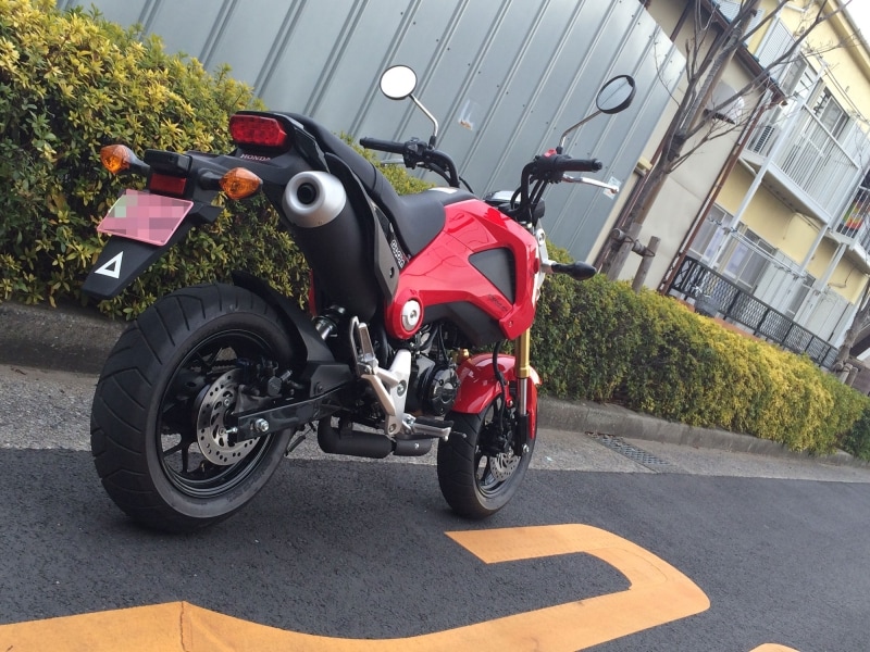 ホンダ原付2種グロム試乗&カスタムレポート [原付バイク ホンダ原付2種グロム試乗&カスタムレポート [原付バイク