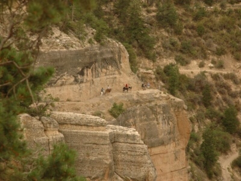 グランドキャニオンのトレッキングルート