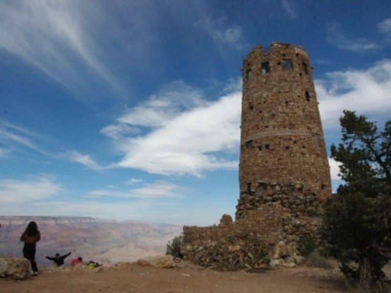グランドキャニオンの東の端デザートビューポイント