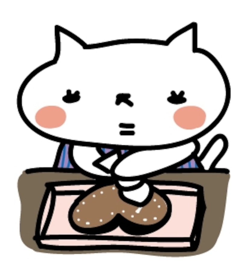 ねこ バレンタイン イラスト カラー かわいい