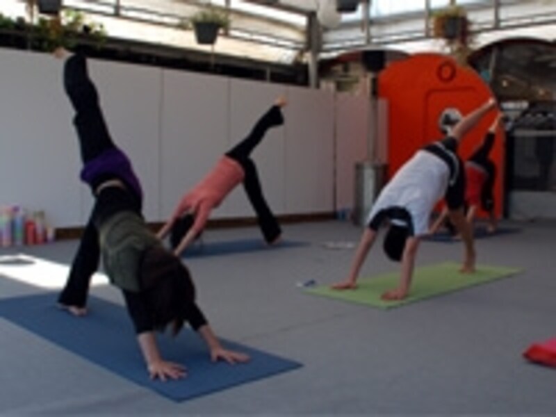 ヨガのレッスン