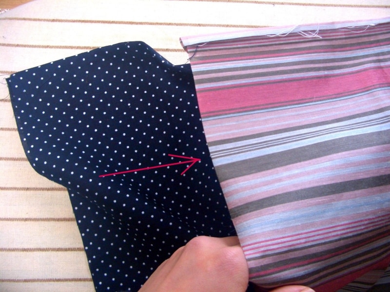 中表で合わせる