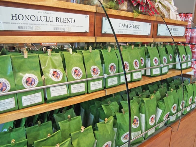 コナ10%ブレンドのホノルル・ブレンドは1袋10.95ドルとお手頃