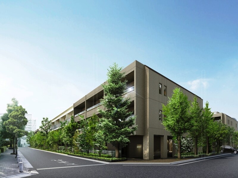 「ザ・パークハウス 学芸大学」外観完成予想図