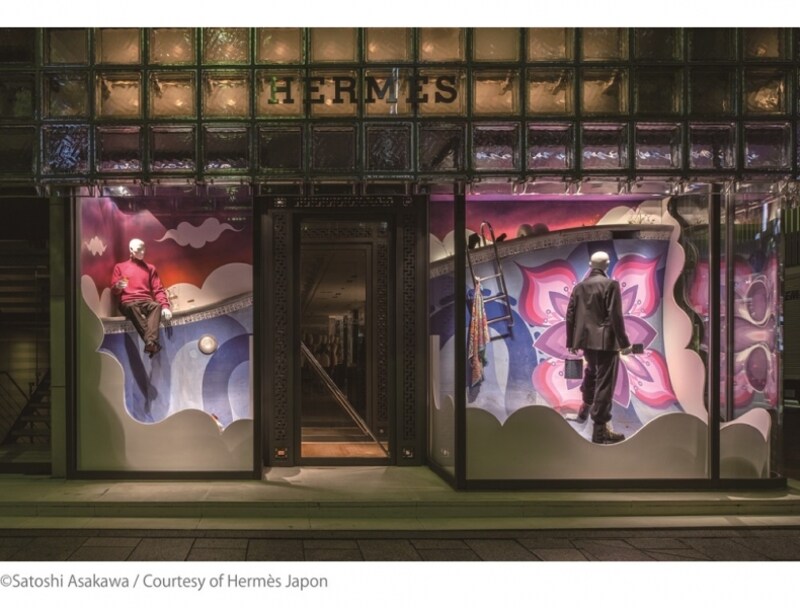 2013 年9 月19 日～11 月12 日 HITOTZUKI 《BACK IN THE POOL》 (C)Satoshi Asakawa / Courtesy of Hermes Japon