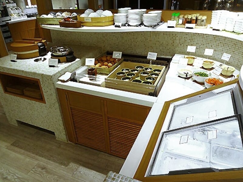 鍋ぞう ブッフェ台