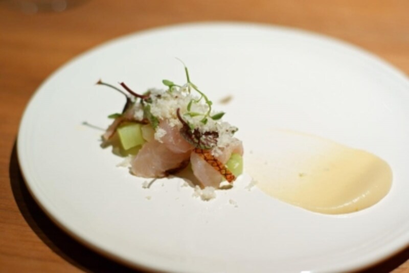 金目鯛とカリフラワー