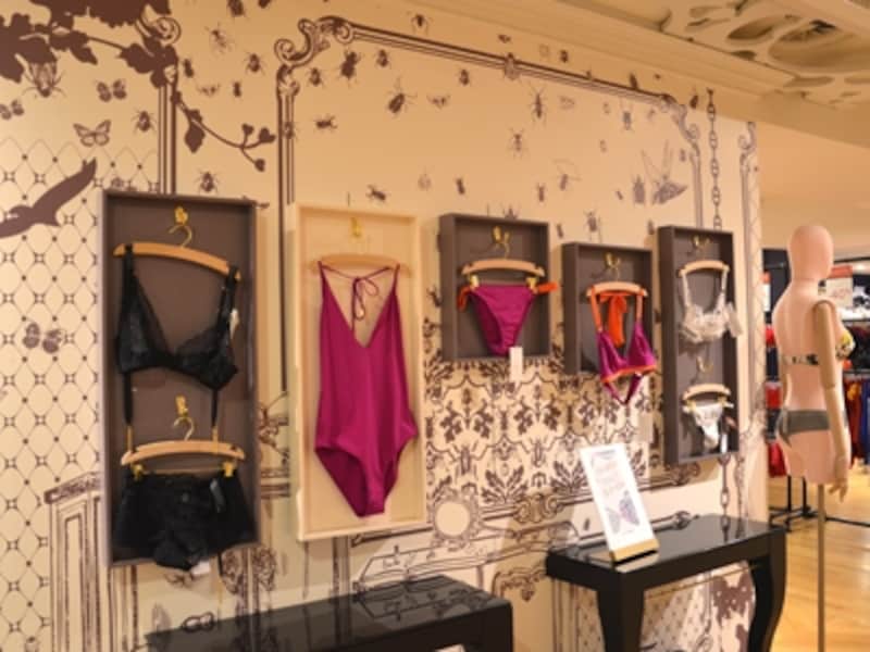 パリのランジェリー