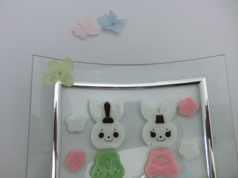 お雛様プリザアレンジ