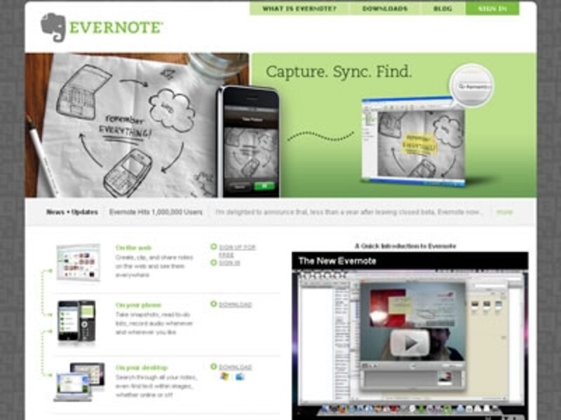 オンラインでもオフラインでも使え、画像の文字まで検索できる多機能メモサービス「Evernote」