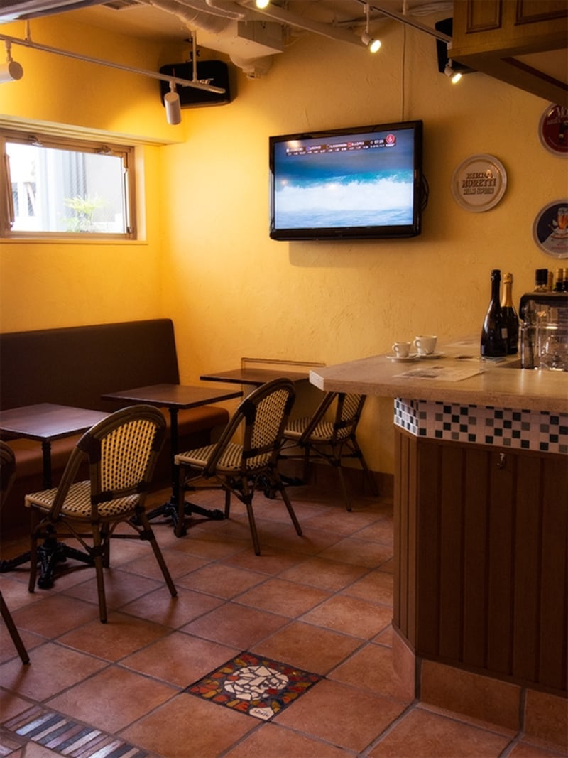 明るく優しい色彩。