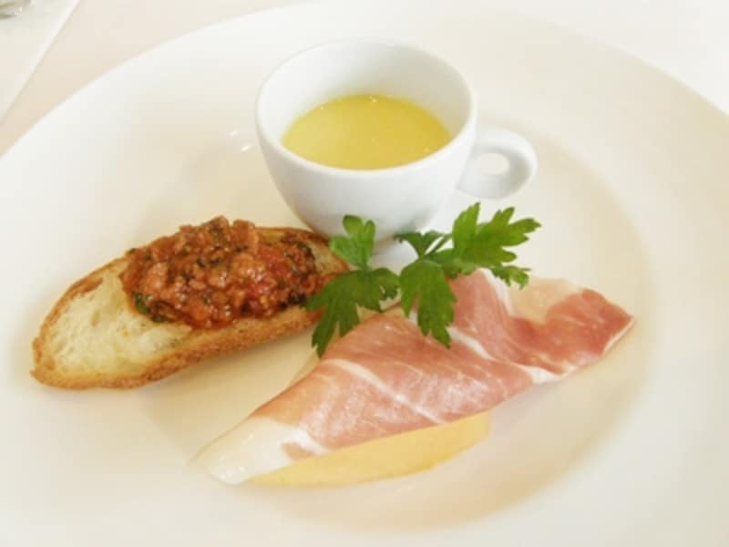 クラリタの前菜