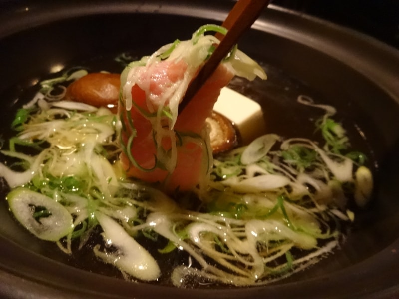 このあとの雑炊もおいしかった！