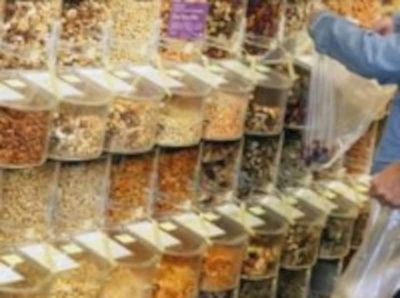 ビニール袋に入れて購入