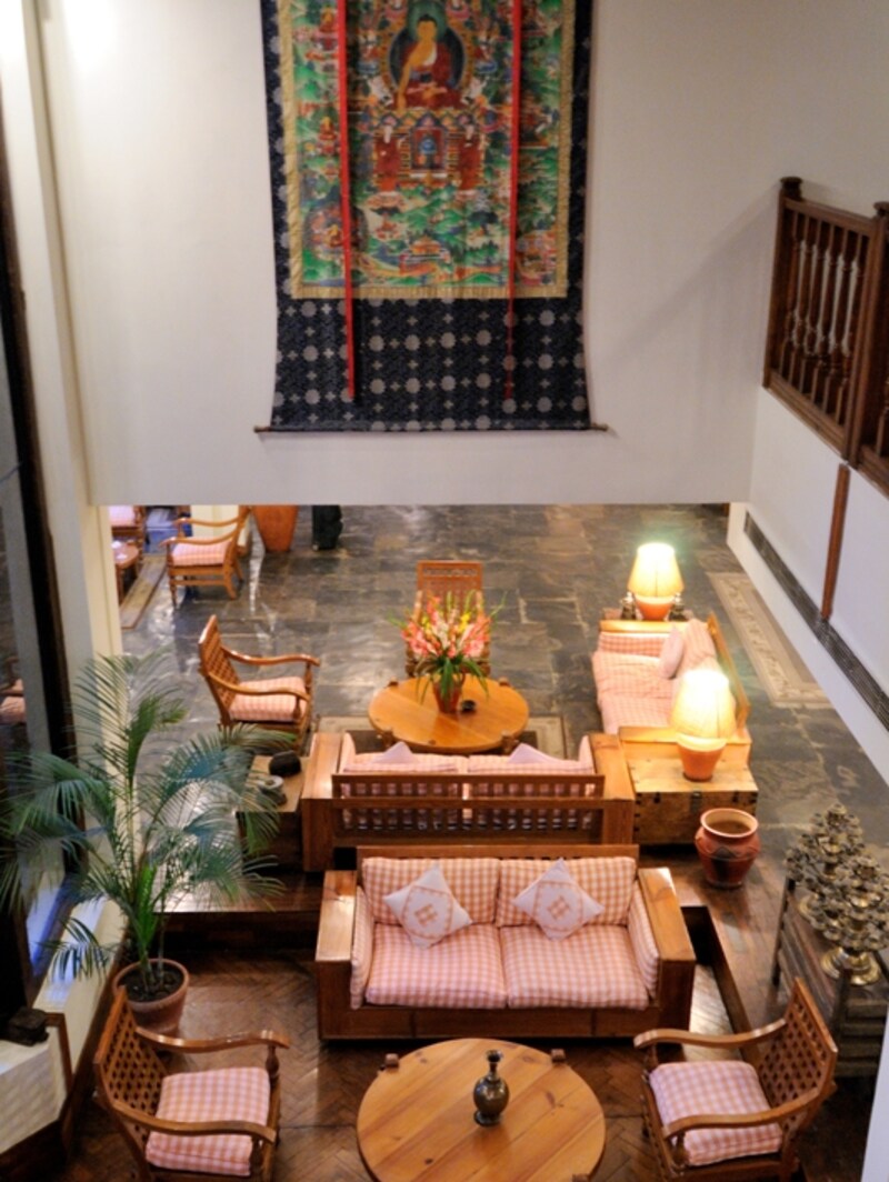 オーナーのコレクションが至る所に展示されています