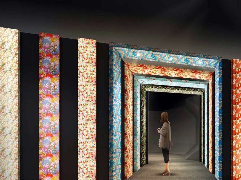 『桜和紙の門』