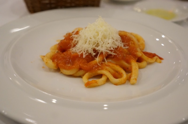 自家製手打ちのピンチ・PINCI