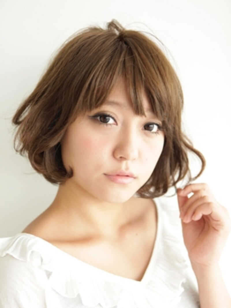 サイドのボリュームが決め手の大人ボブ ヘアスタイル 髪型 All About
