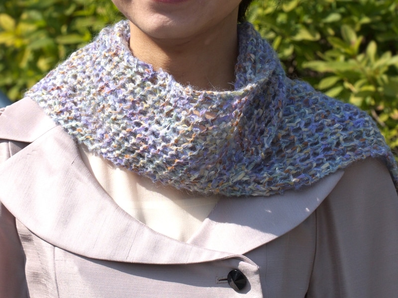 初心者さんでも1日ほどで編めます