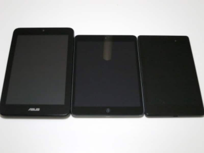 右からNexus 7、iPad mini、VivoTab note 8