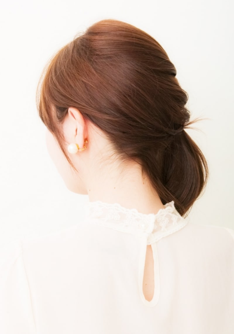 フェミニンな印象に見せられる