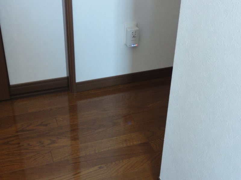 設置場所は、階段を上がったところ。