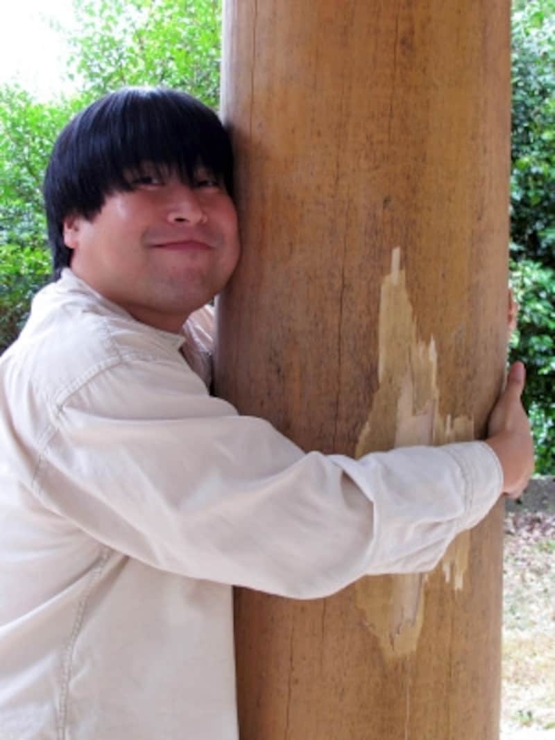 鷲子山上神社不苦労御柱