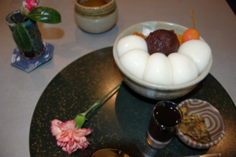 『茶房undefined雲母』の白玉