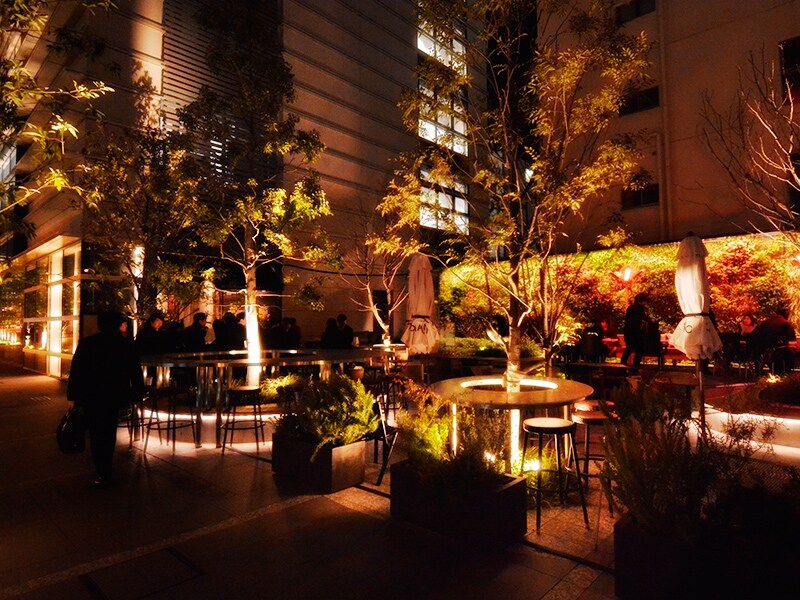 夏はビアテラスに！