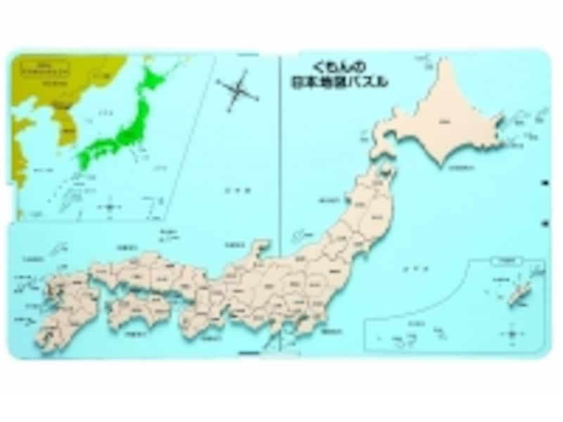「発展ピース」は全て白色。「目かくしシール」で都道府県名も隠せば難易度がアップします