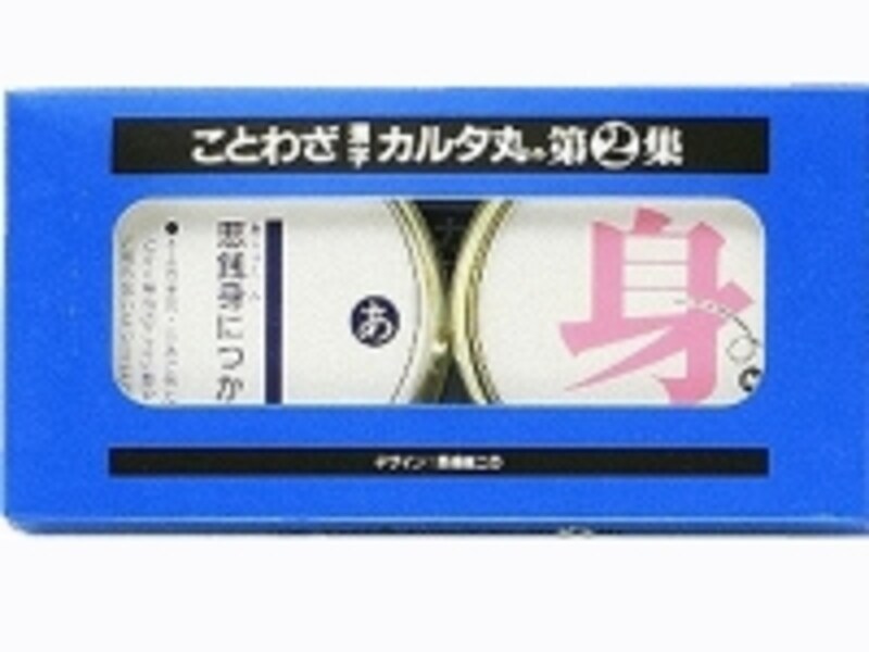第1集を覚えたら第2集へ「ことわざ漢字カルタ丸 第2集(2100円)」