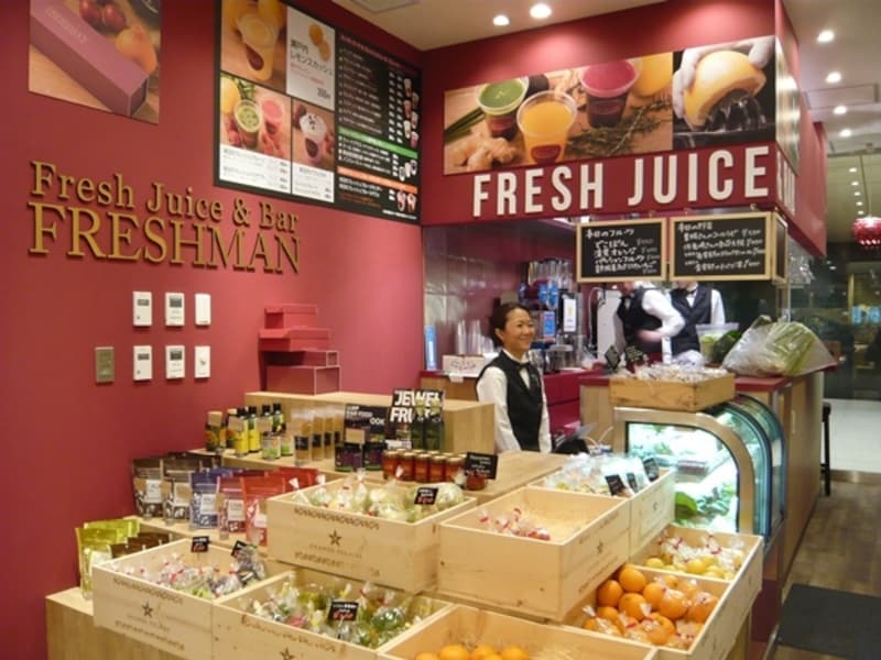 フレッシュマンの店頭