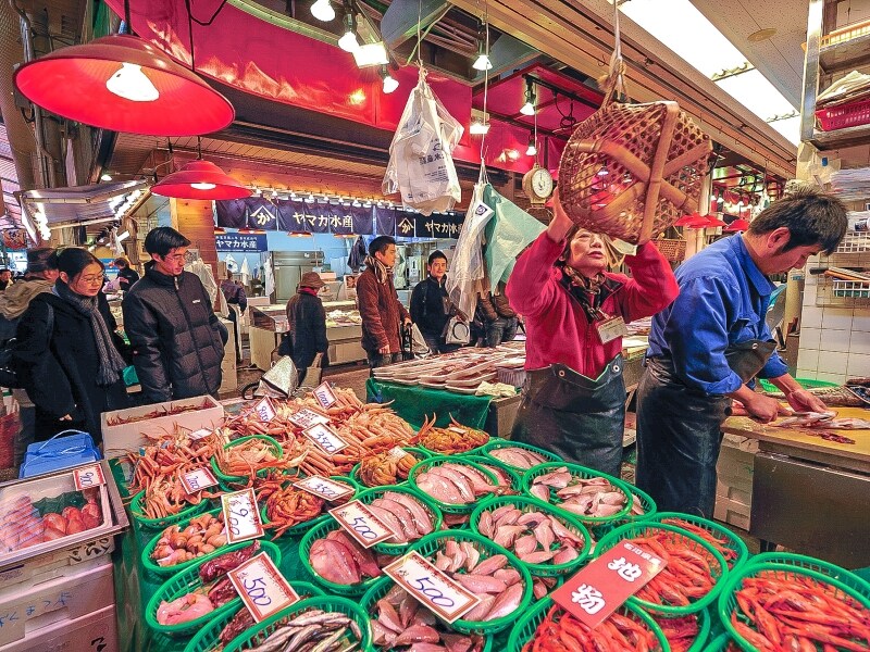 金沢近江町市場