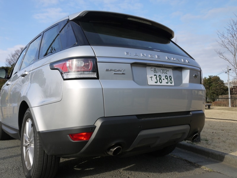 レンジローバー・スポーツ・リヤ