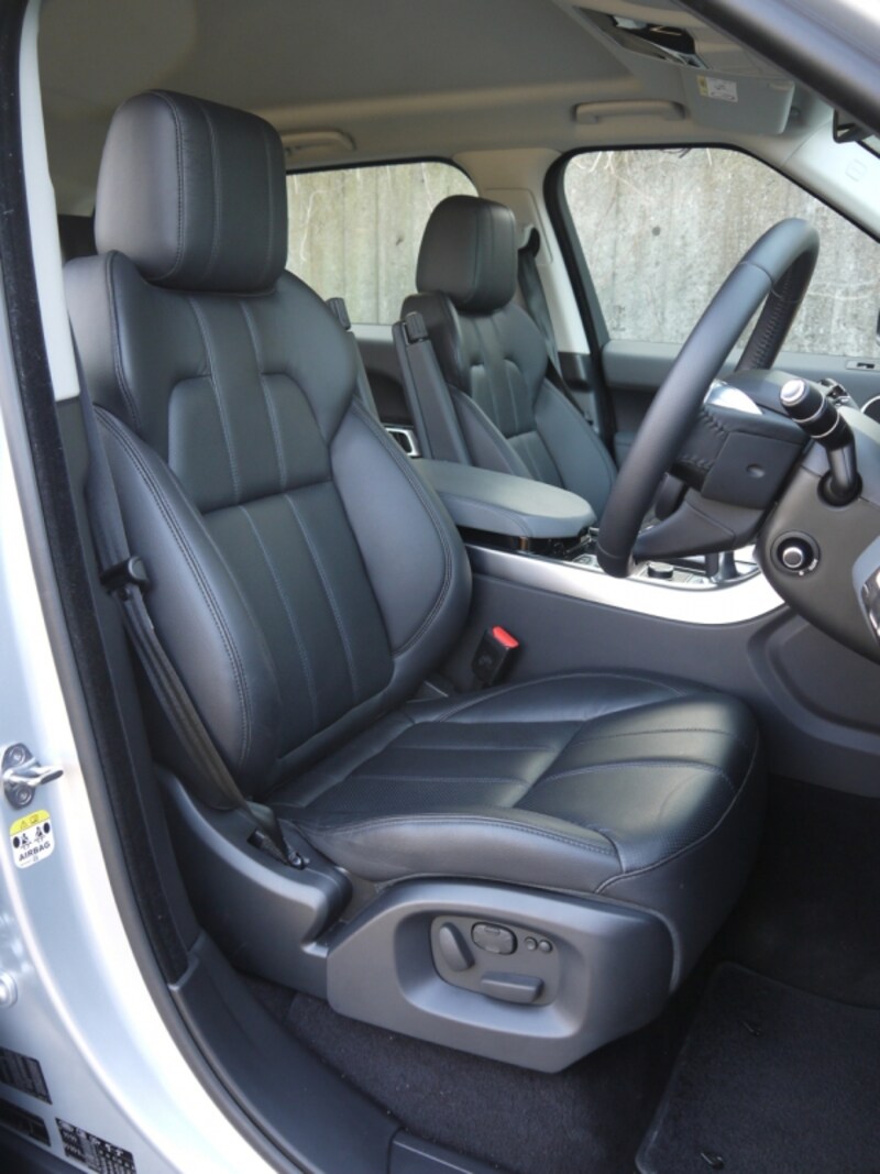 レンジローバー・スポーツ・フロントシート