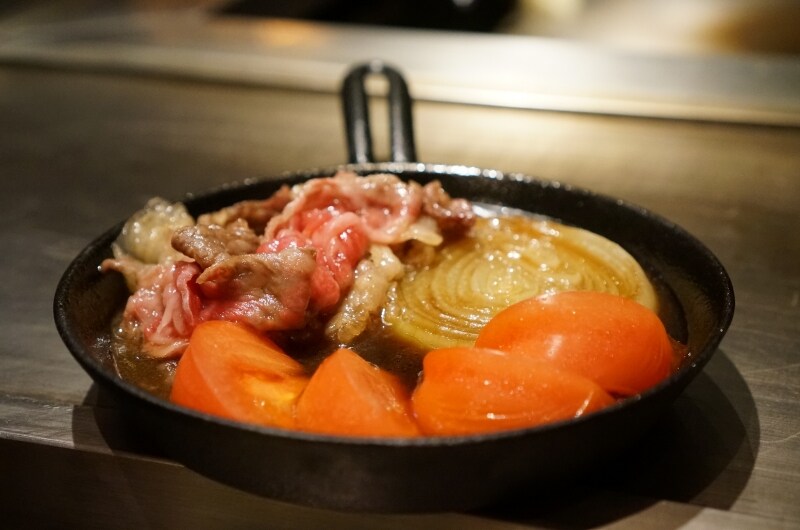 バンビーナトマトすき焼き