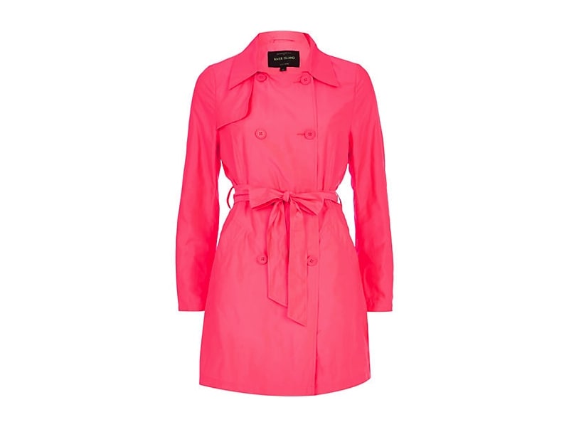 PINK TRENCH COAT （River Island）