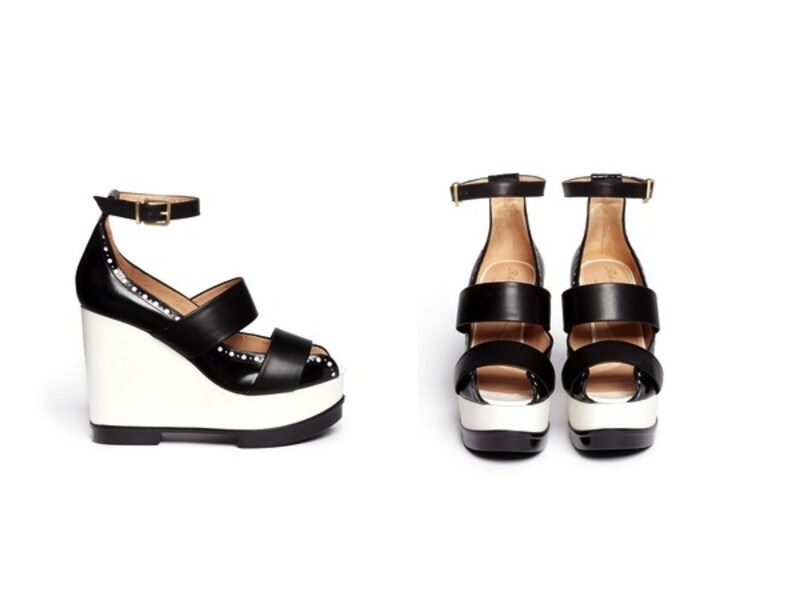 Beric cut-out wedge sandals(Robert Clergerie)
