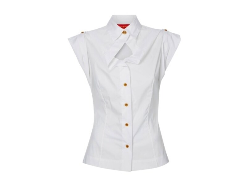 White Structured Shirt(Vivienne Westwood Red label)